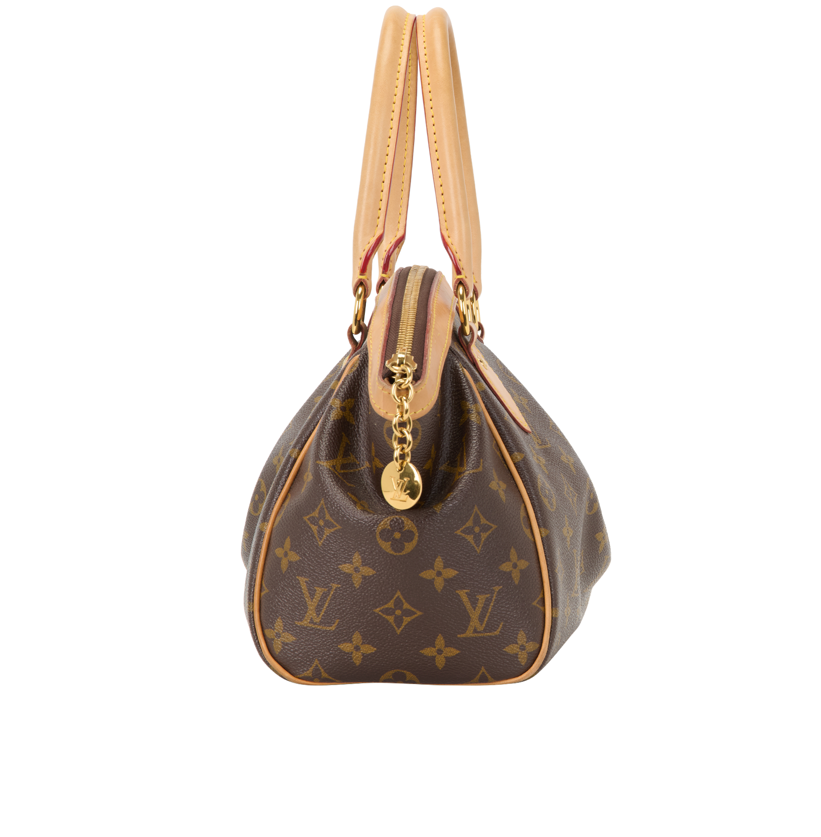 Tivoli PM, &pound;750, Handbags, Brown, Canvas, Side view